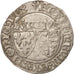 France, Henri VI de Lancastre, Blanc aux Écus, Saint Lô, AU(50-53), Billon