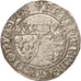 France, Henri VI de Lancastre, Blanc aux Écus, Saint Lô, TTB+, Billon