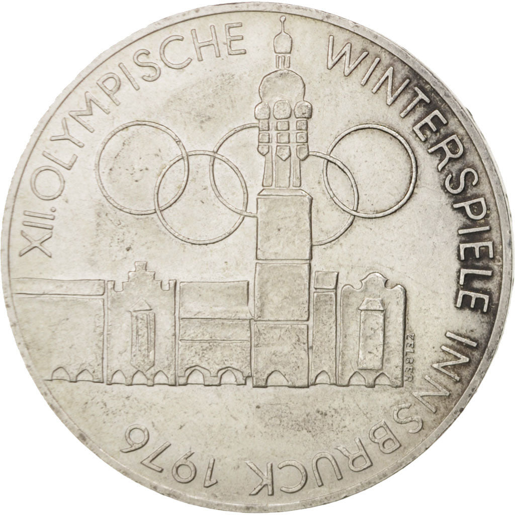 Coin, Austria, 100 Schilling, 1975, Vienna, AU(55-58), Silver, KM:2927
