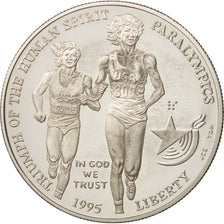 Coin, United States, Dollar, 1995, U.S. Mint, Philadelphia, MS(63), Silver