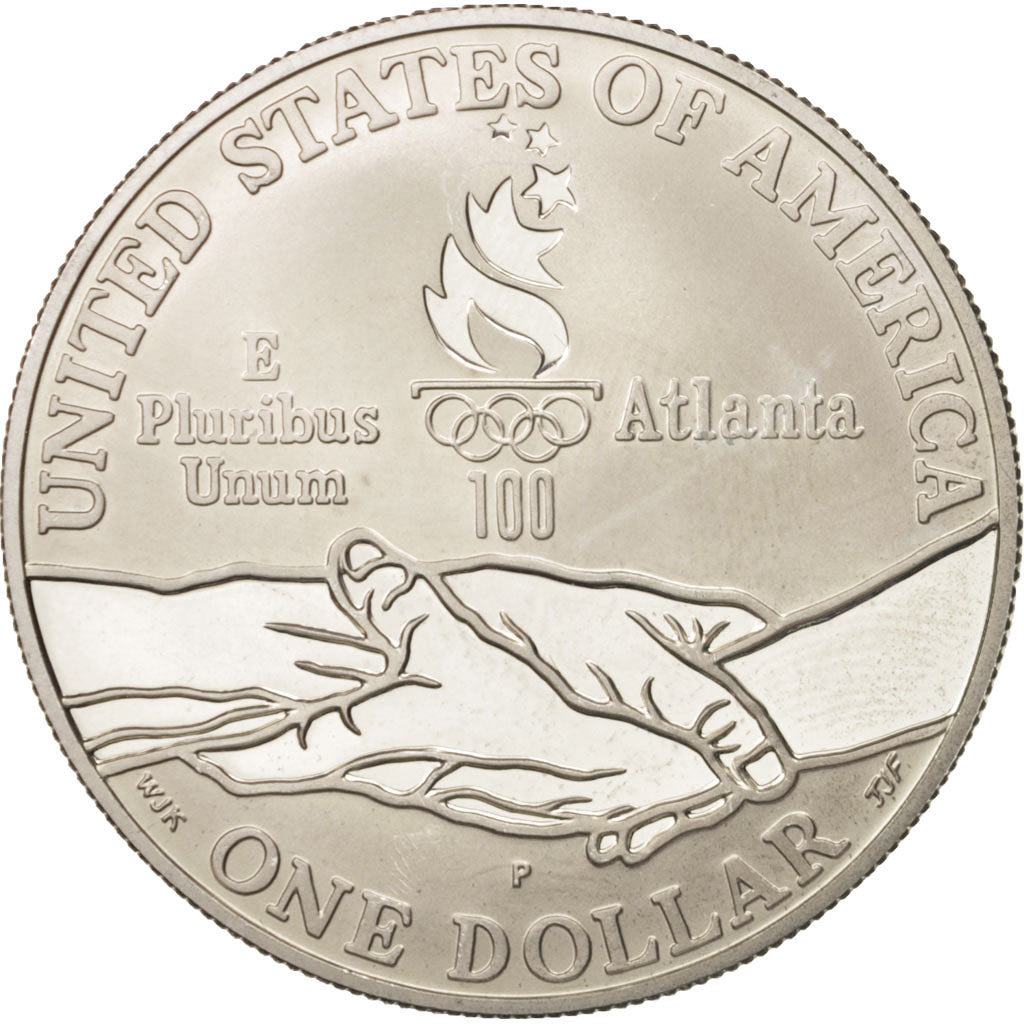 Coin, United States, Dollar, 1995, U.S. Mint, Philadelphia, MS(63), Silver