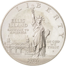 United States, Dollar, 1986, U.S. Mint, San Francisco, MS(63), Silver, KM:214