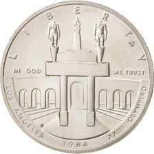 Coin, United States, Dollar, 1984, U.S. Mint, Philadelphia, MS(63), Silver