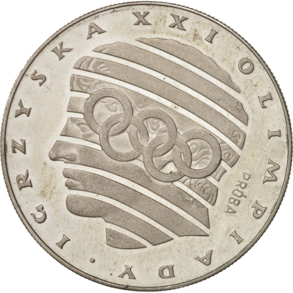 Coin, Poland, 200 Zlotych, 1976, MS(63), Silver, KM:Pr287