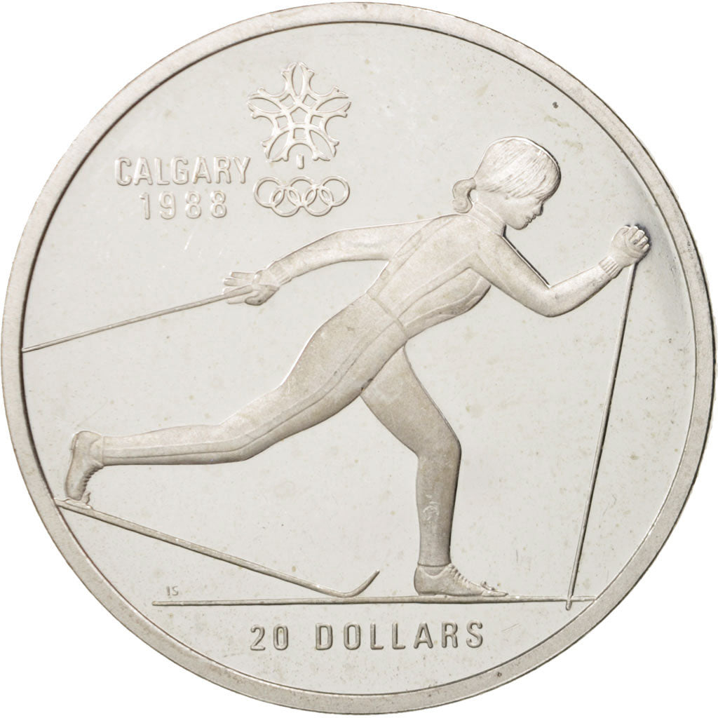 Coin, Canada, Elizabeth II, 20 Dollars, 1986, Royal Canadian Mint, Ottawa