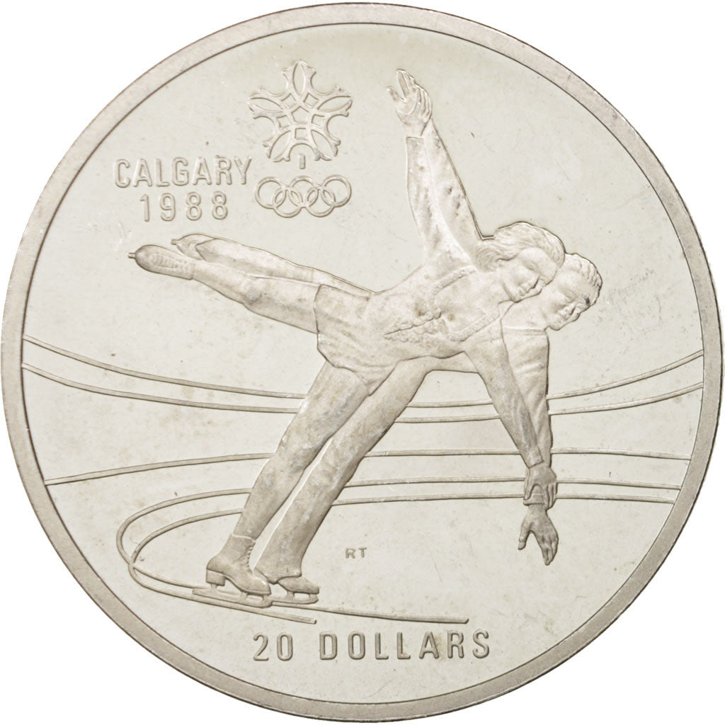 Coin, Canada, Elizabeth II, 20 Dollars, 1987, Royal Canadian Mint, Ottawa