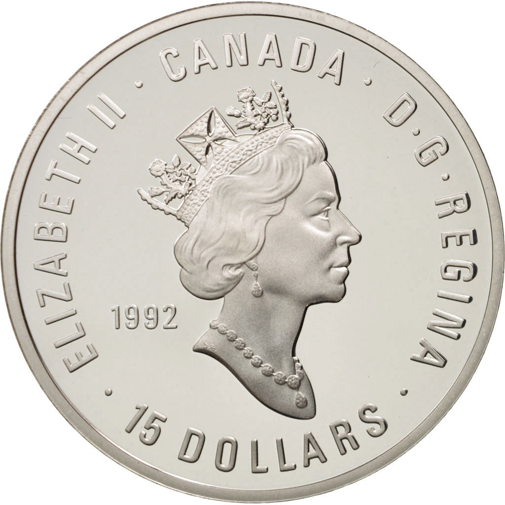 Canada, Elizabeth II, 15 Dollars, 1992, Ottawa, MS(65-70), KM 215