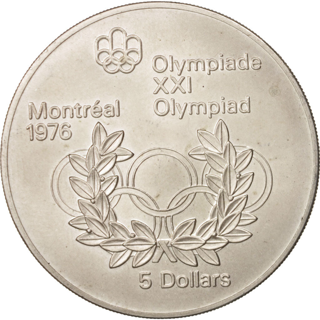 Coin, Canada, Elizabeth II, 5 Dollars, 1974, Royal Canadian Mint, Ottawa
