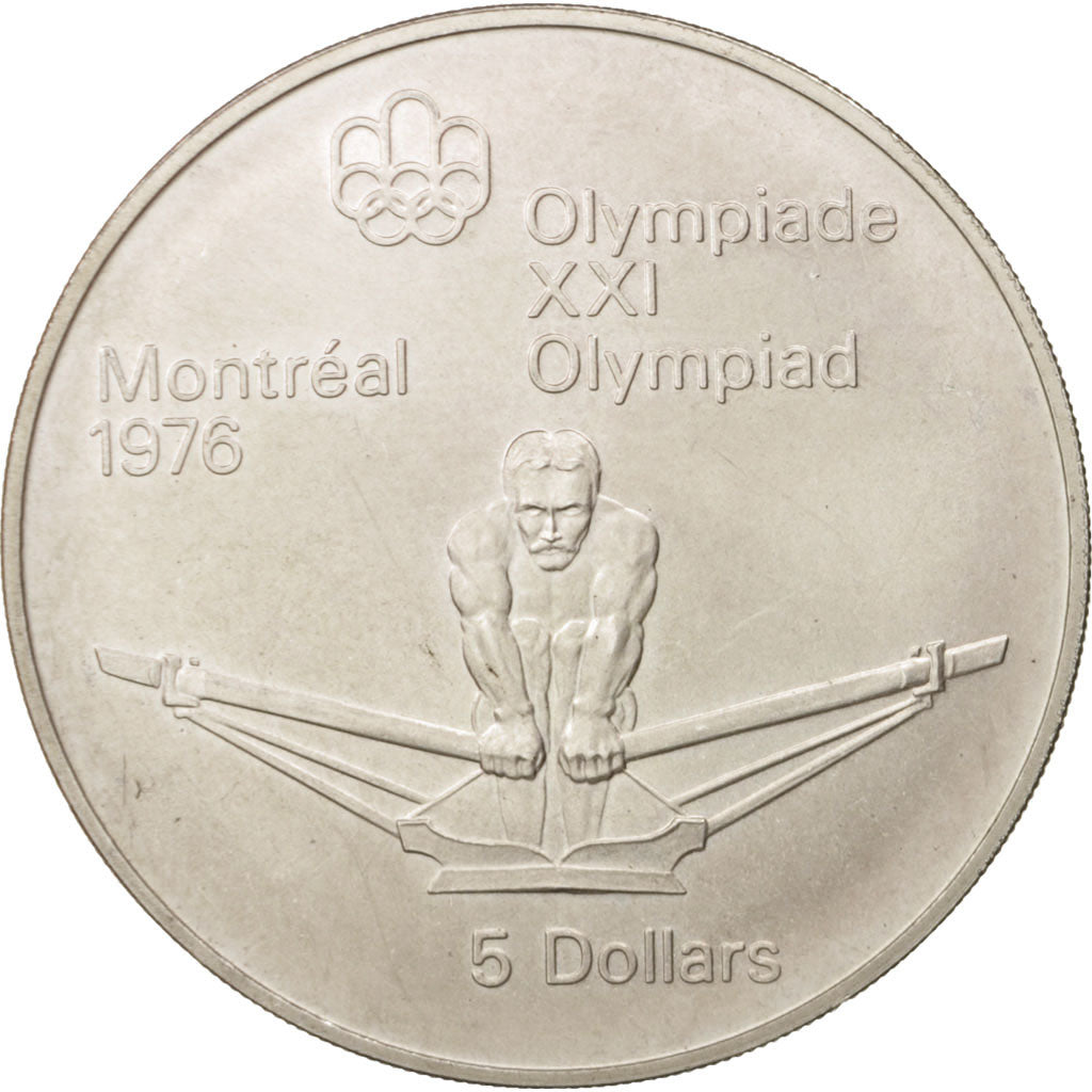 Coin, Canada, Elizabeth II, 5 Dollars, 1974, Royal Canadian Mint, Ottawa