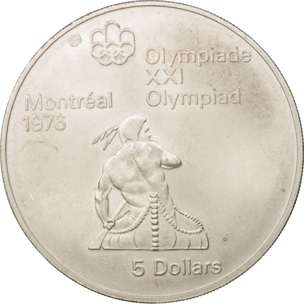 Coin, Canada, Elizabeth II, 5 Dollars, 1974, Royal Canadian Mint, Ottawa