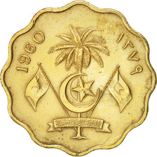MALDIVE ISLANDS, Muhammad Farid Didi, 10 Laari, 1960, KM:46