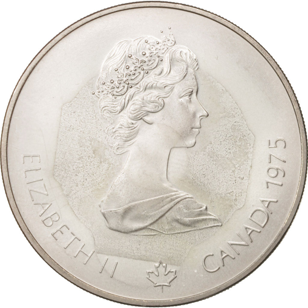 Coin, Canada, Elizabeth II, 5 Dollars, 1975, Royal Canadian Mint, Ottawa