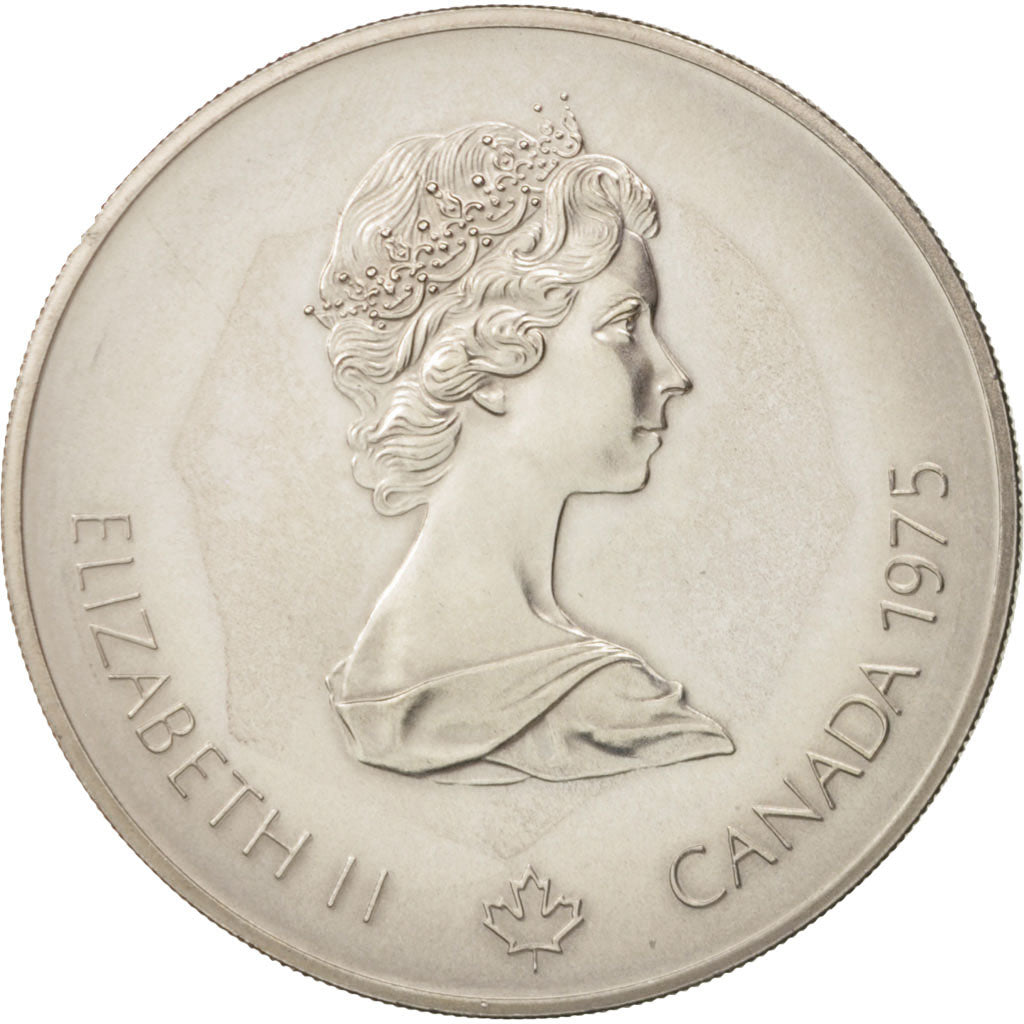 Coin, Canada, Elizabeth II, 5 Dollars, 1975, Royal Canadian Mint, Ottawa