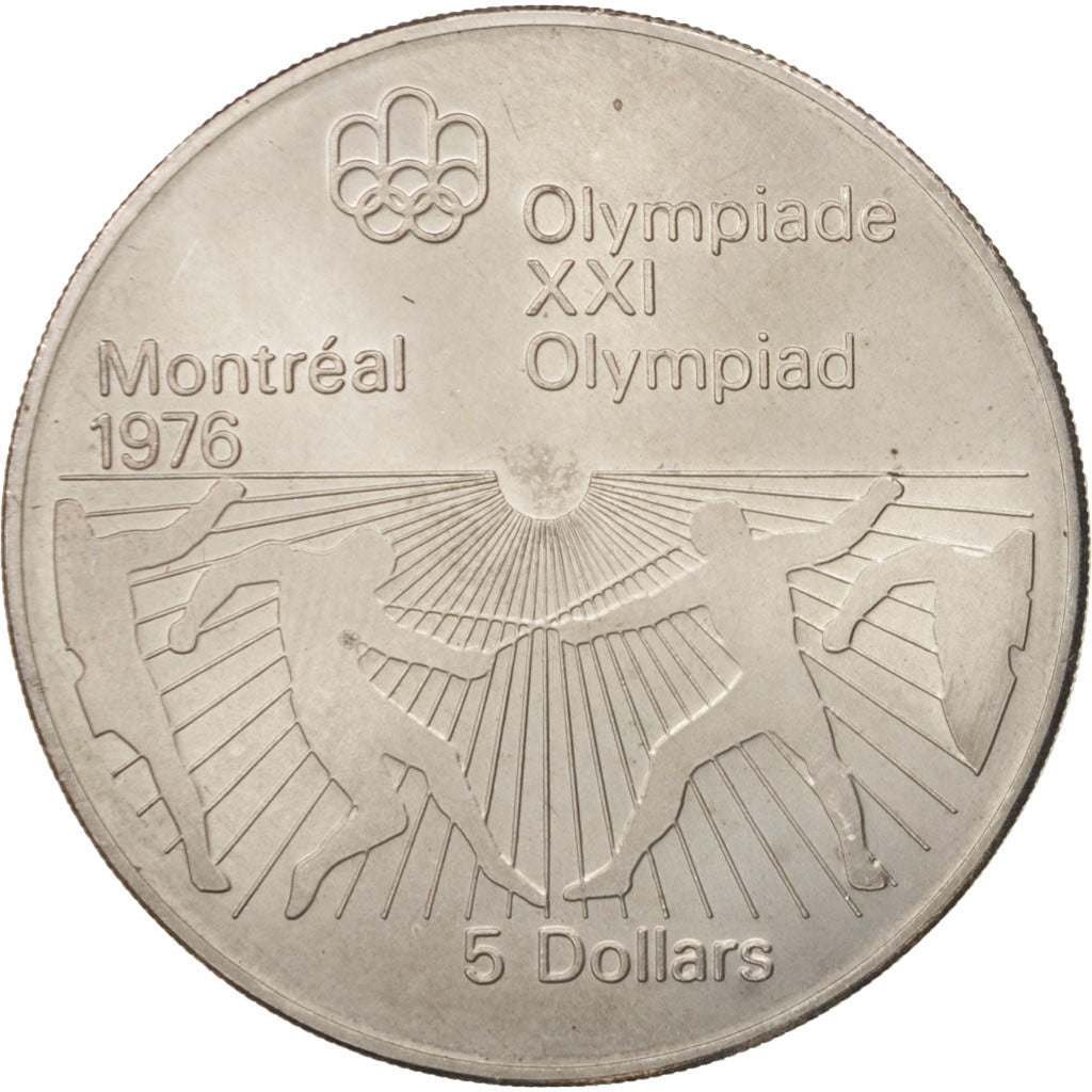 Coin, Canada, Elizabeth II, 5 Dollars, 1976, Royal Canadian Mint, Ottawa