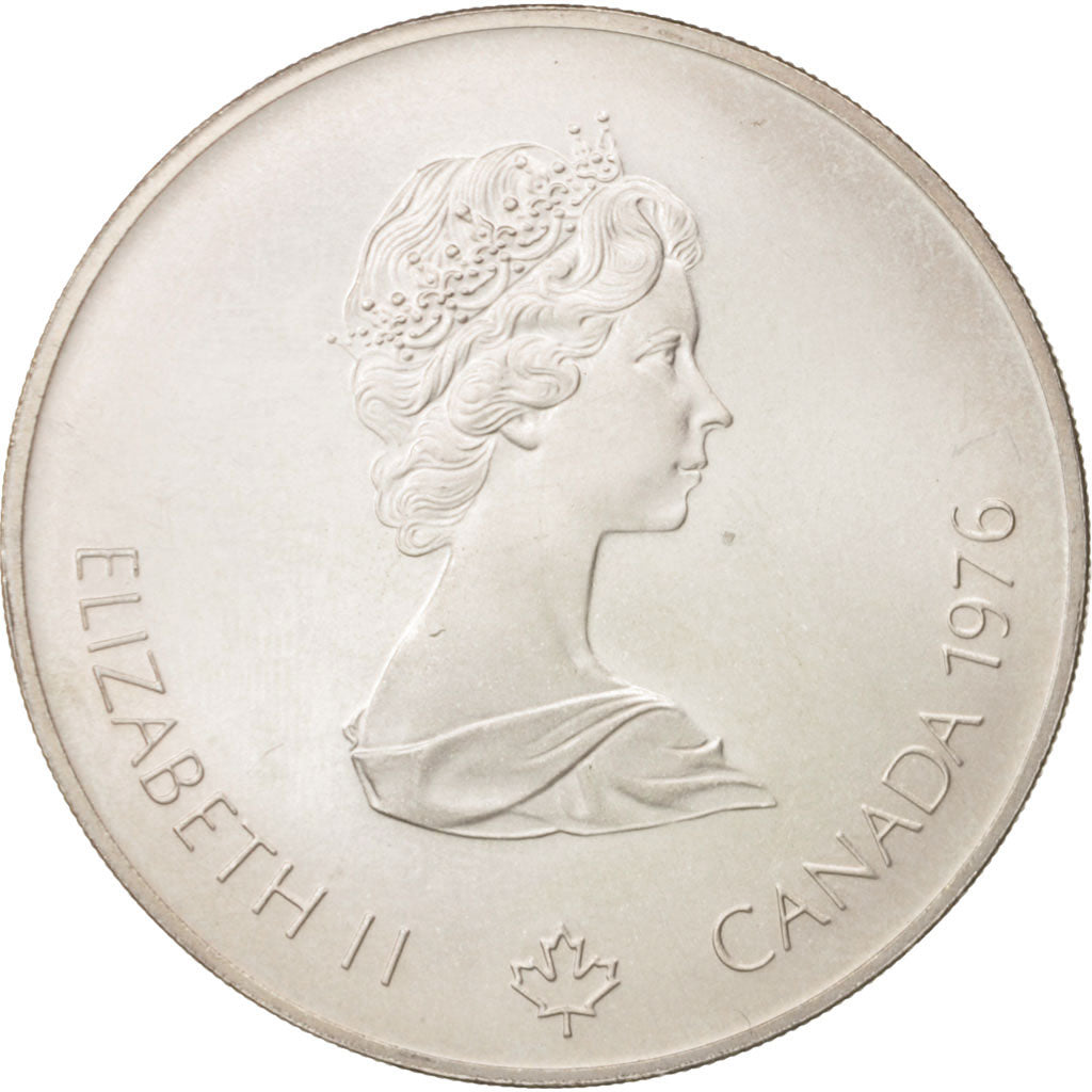 Coin, Canada, Elizabeth II, 5 Dollars, 1976, Royal Canadian Mint, Ottawa