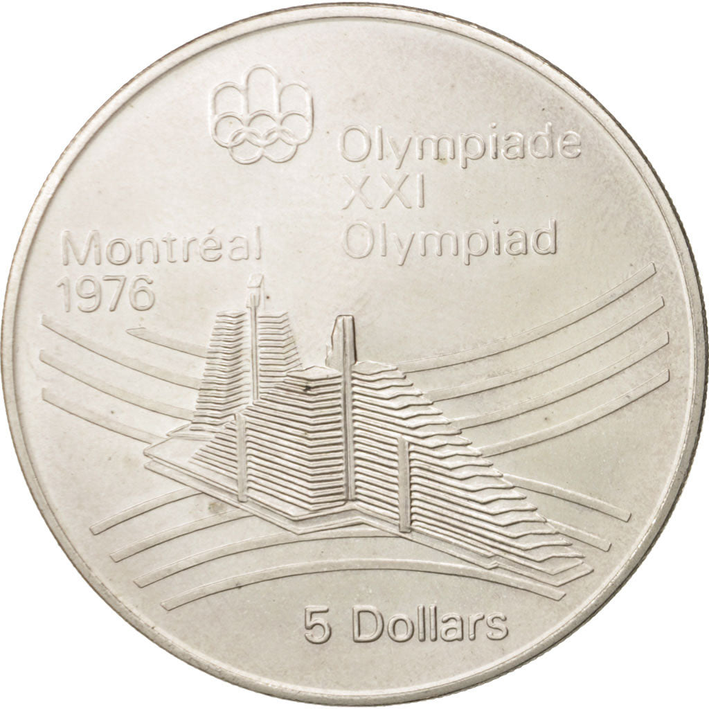 Coin, Canada, Elizabeth II, 5 Dollars, 1976, Royal Canadian Mint, Ottawa