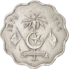 MALDIVE ISLANDS, 10 Laari, 1979, KM:46a