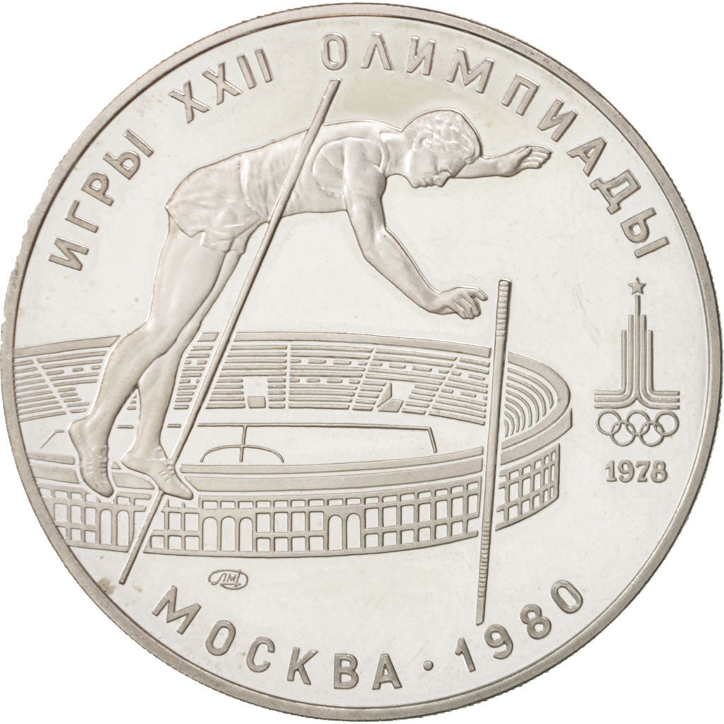 Russia, 10 Roubles, 1978, Leningrad, MS(60-62), Silver, KM:161