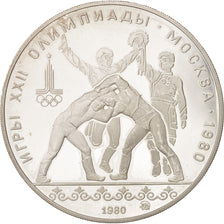 Russia, 10 Roubles, 1980, Moscow, MS(60-62), Silver, KM:183