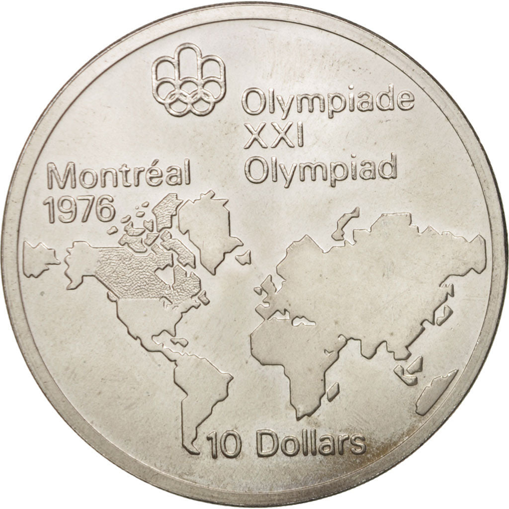 Coin, Canada, Elizabeth II, 10 Dollars, 1973, Royal Canadian Mint, Ottawa