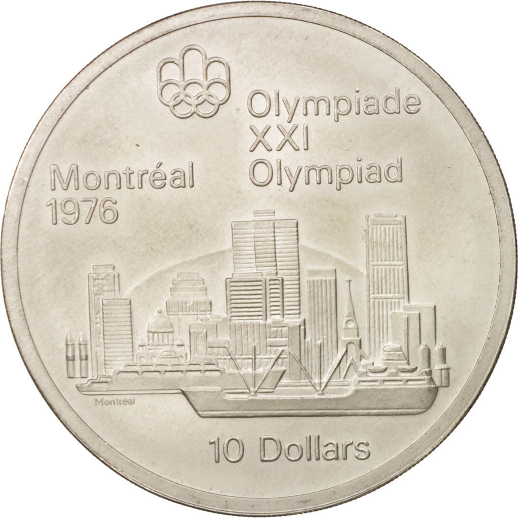 Coin, Canada, Elizabeth II, 10 Dollars, 1973, Royal Canadian Mint, Ottawa
