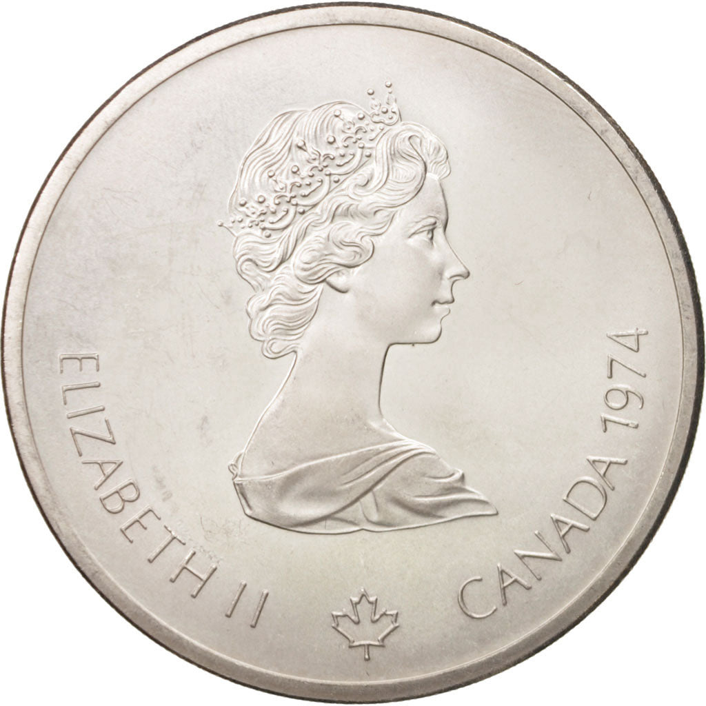Coin, Canada, Elizabeth II, 10 Dollars, 1974, Royal Canadian Mint, Ottawa