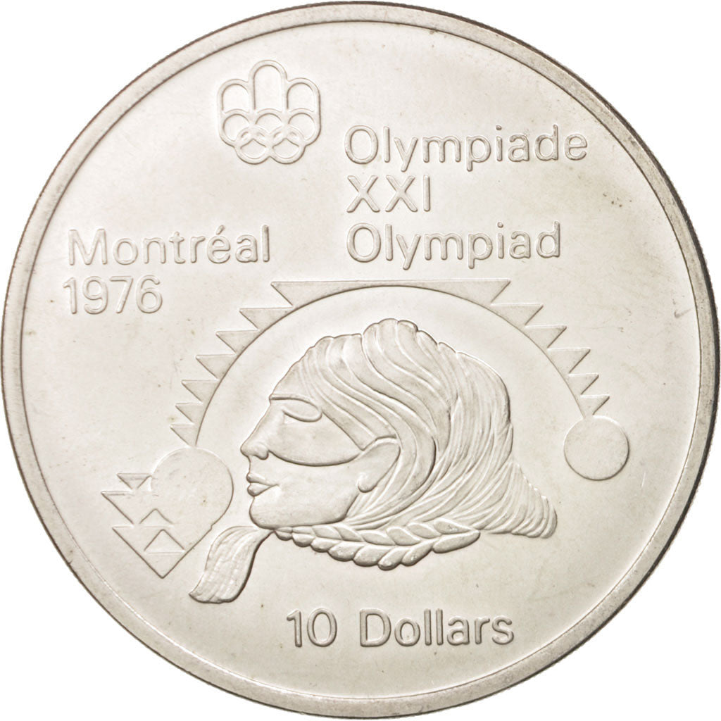 Coin, Canada, Elizabeth II, 10 Dollars, 1975, Royal Canadian Mint, Ottawa