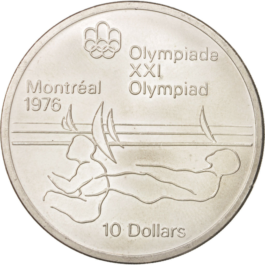 Coin, Canada, Elizabeth II, 10 Dollars, 1975, Royal Canadian Mint, Ottawa