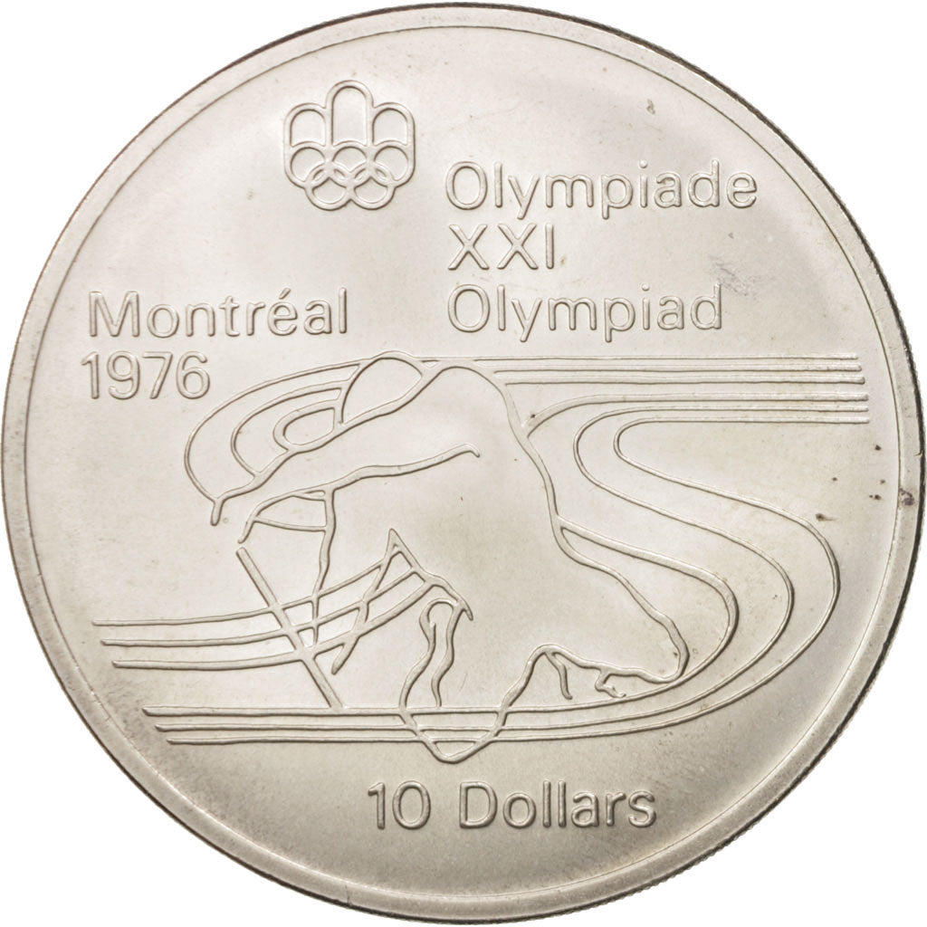 Coin, Canada, Elizabeth II, 10 Dollars, 1975, Royal Canadian Mint, Ottawa