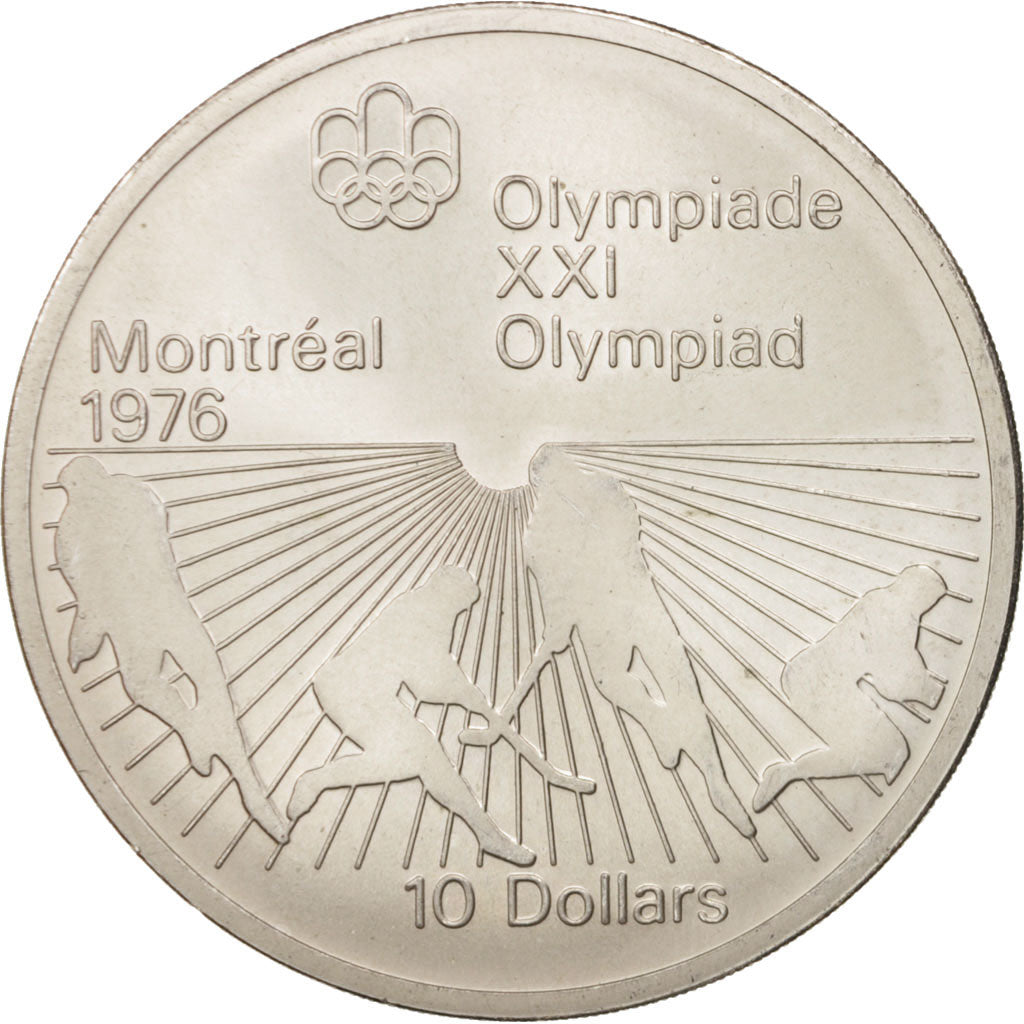 Coin, Canada, Elizabeth II, 10 Dollars, 1976, Royal Canadian Mint, Ottawa