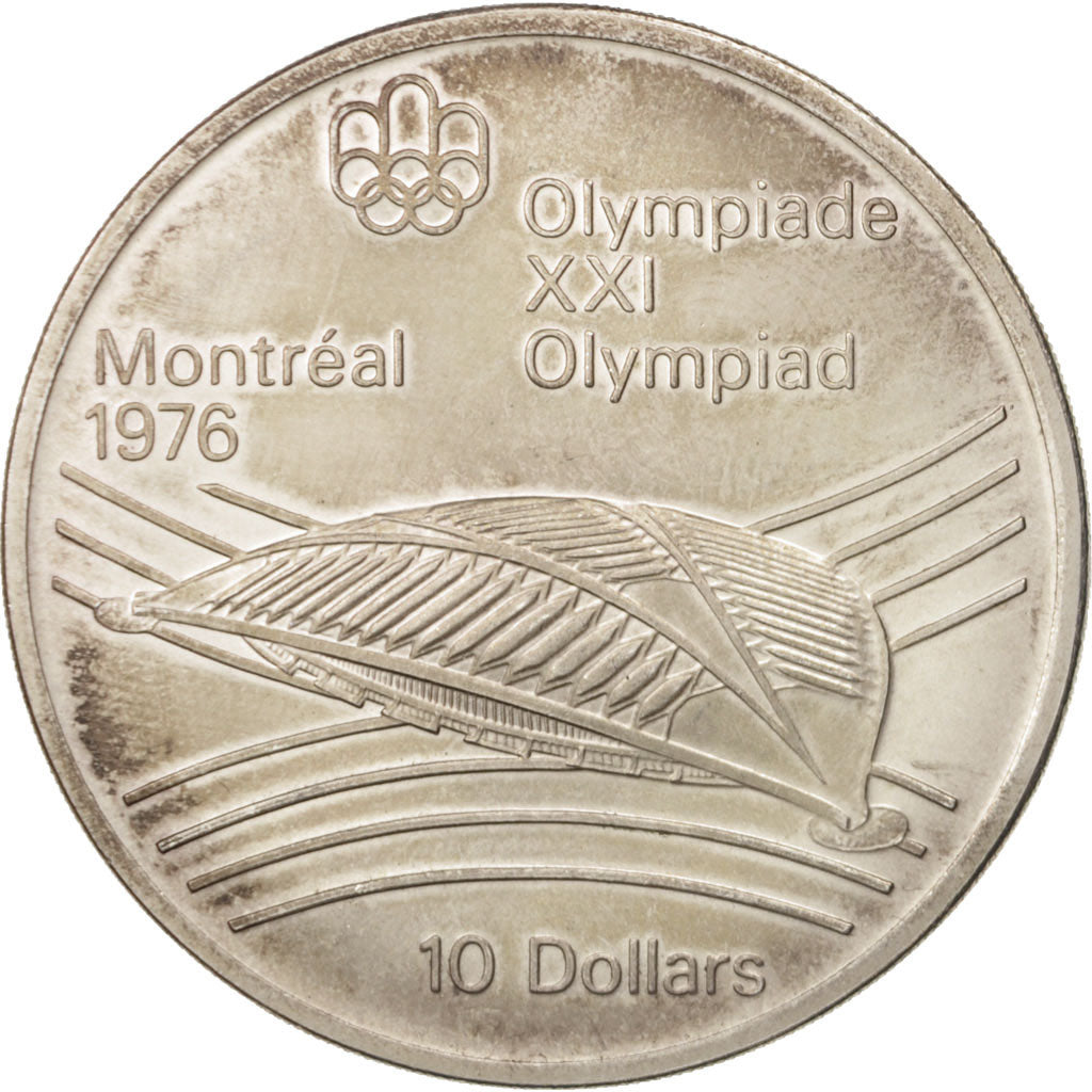 Coin, Canada, Elizabeth II, 10 Dollars, 1976, Royal Canadian Mint, Ottawa