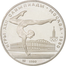 Russia, 5 Roubles, 1980, Moscow, MS(60-62), Silver, KM:180
