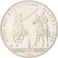 Russia, 5 Roubles, 1980, Leningrad, MS(60-62), Silver, KM:181