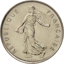 Coin, France, Semeuse, 5 Francs, 1976, Paris, MS(65-70), Nickel Clad