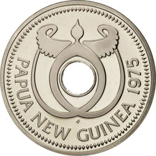 Papua New Guinea, Kina, 1975, MS(65-70), Copper-nickel, KM:6