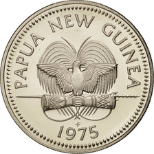 Papua New Guinea, 20 Toea, 1975, MS(65-70), Copper-nickel, KM:5