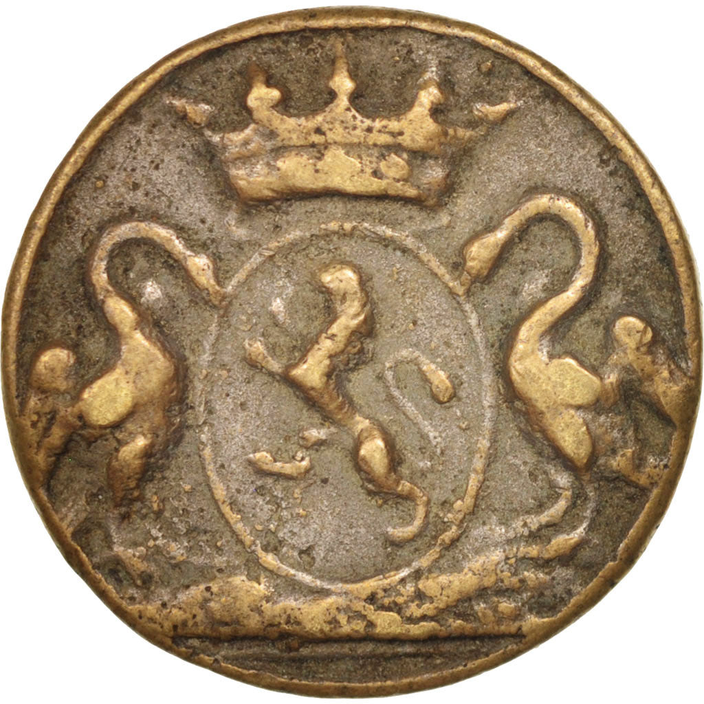 France, Méreau, Religion, Religions & beliefs, 1733, TTB, Bronze