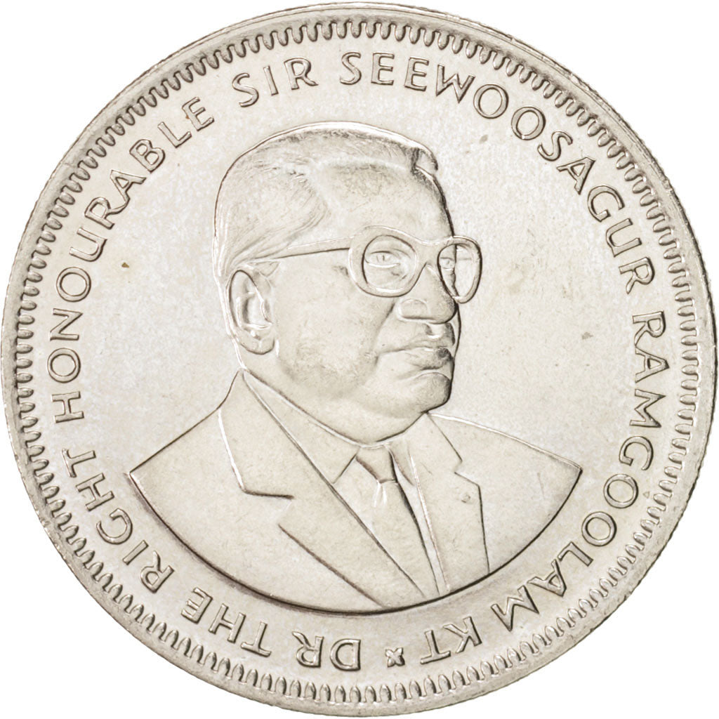 Moneda, Mauricio, Rupee, 2004, SC, Cobre - níquel, KM:55