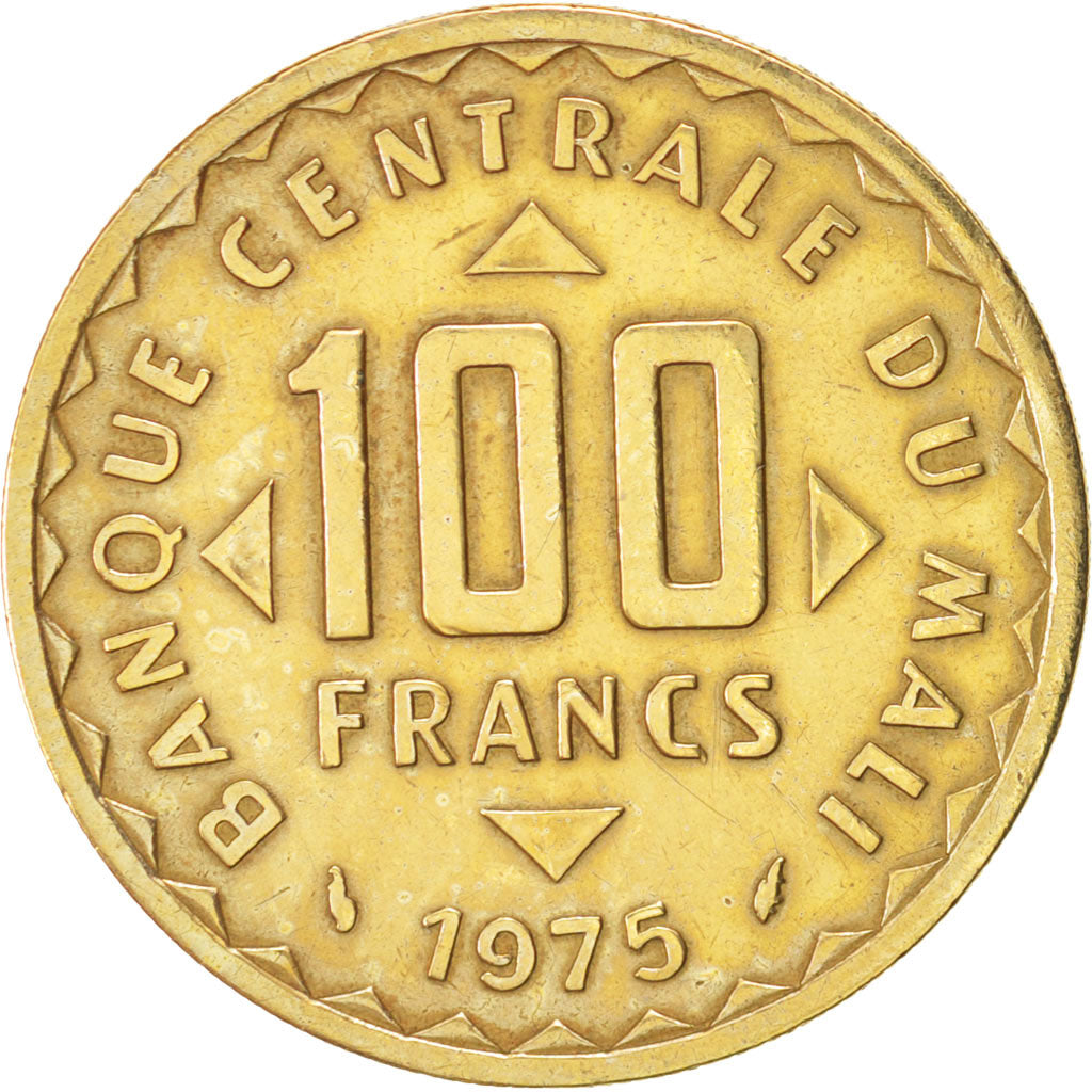 Mali, 100 Francs, 1975, Paris, KM:10