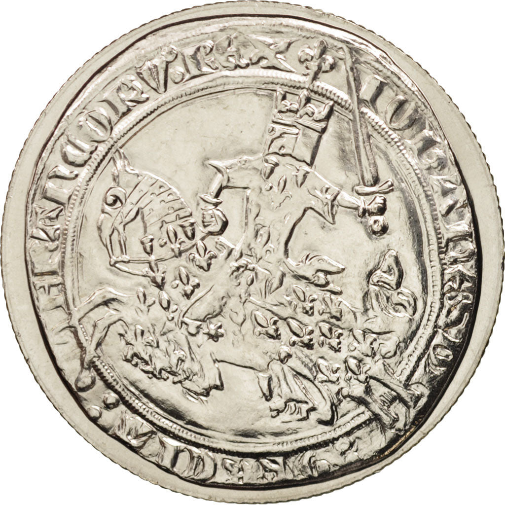 France, Franc à cheval, 5 Francs, 2000, Copper-Nickel Plated Nickel, KM:1962