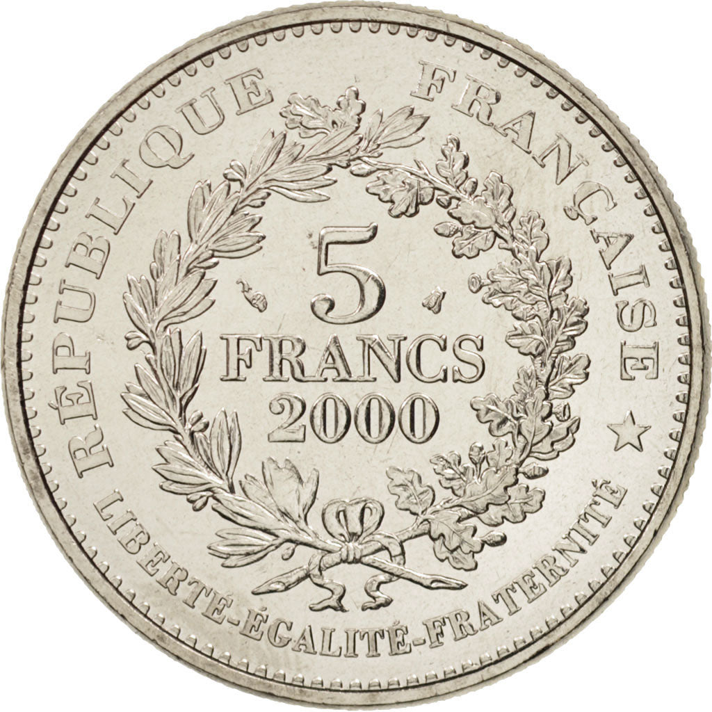 France, Franc d'Henri III, 5 Francs, 2000, Paris, KM 1963