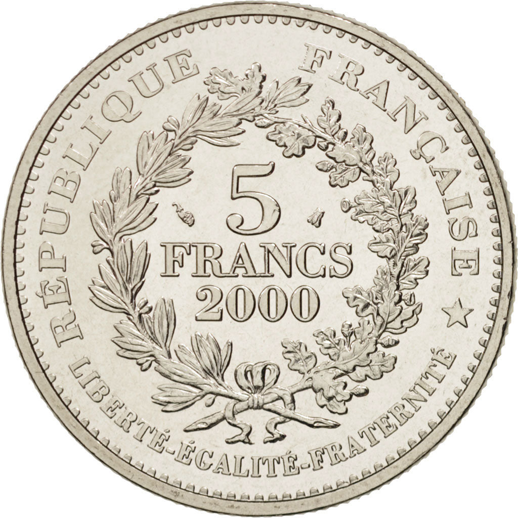 France, Louis d'or de Louis XIII, 5 Francs, 2000, Paris, KM 1964