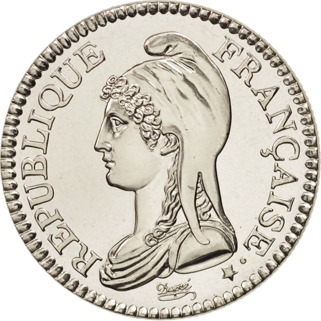 France, Marianne révolutionnaire, 5 Francs, 2000, Paris, KM 1965