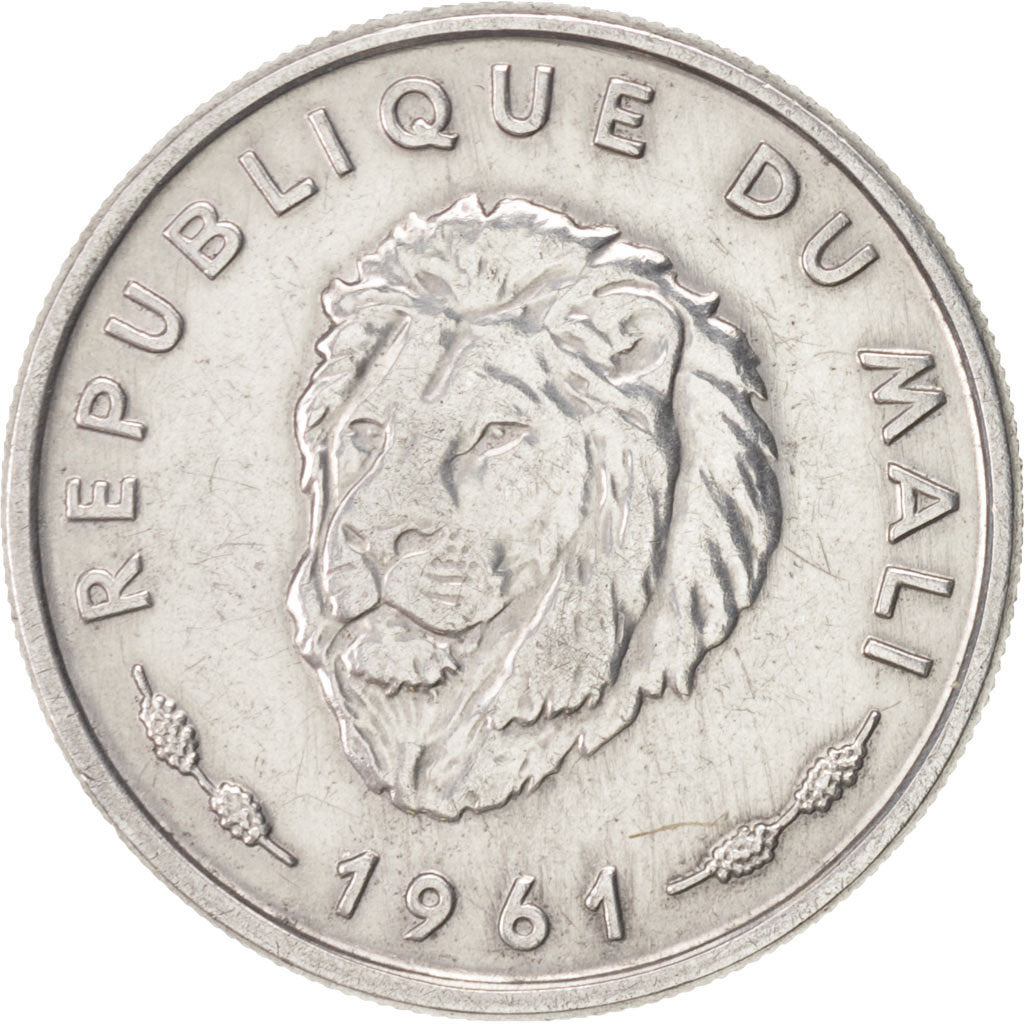 Mali, 25 Francs, 1961, KM:4