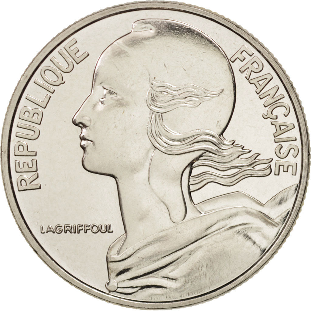 France, Marianne du nouveau franc, 5 Francs, 2000, Paris, KM 1967