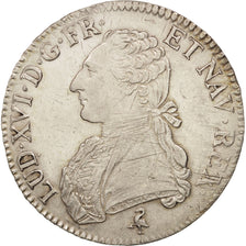 Moneda, Francia, Louis XVI, Écu aux branches d'olivier, Ecu, 1788, Paris, MBC