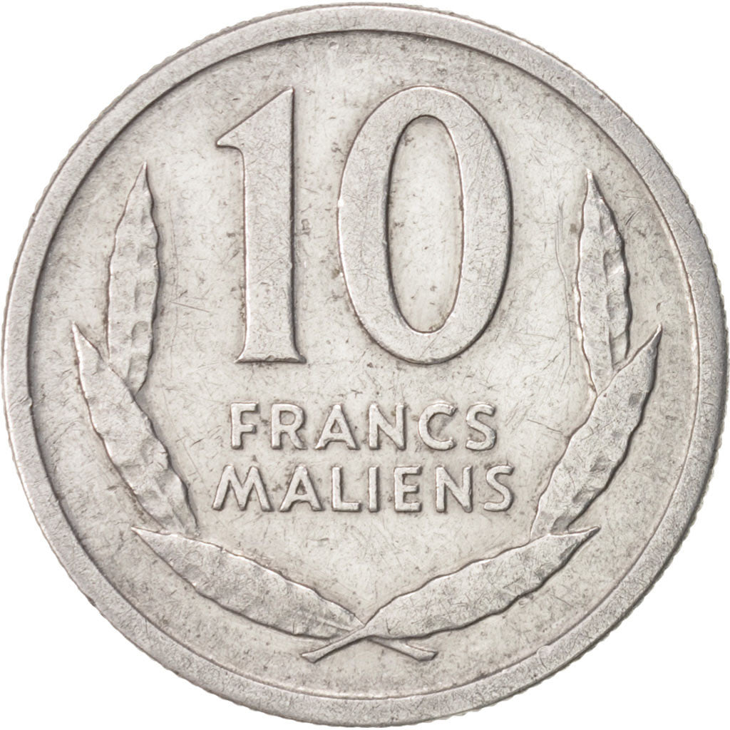 Mali, 10 Francs, 1961, KM:3