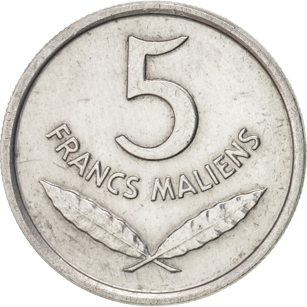 Mali, 5 Francs, 1961, KM:2