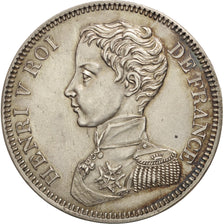 Moneda, Francia, Henri V, 5 Francs, 1831, EBC, Plata, KM:35, Gadoury:651