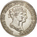 Monnaie, États italiens, LUCCA, Felix and Elisa, 5 Franchi, 1807, Firenze, TTB